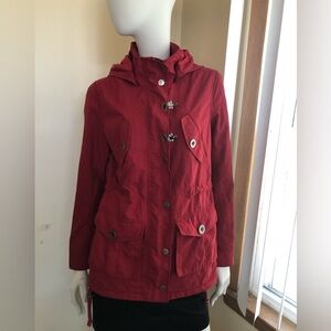 Brooklyn industries red utility jacket